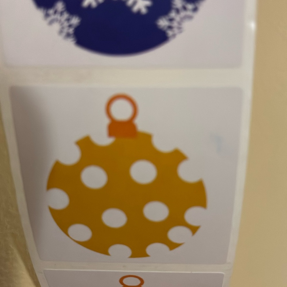 1,000 LARGE ORNAMENT STICkERS - Picture 4 of 11